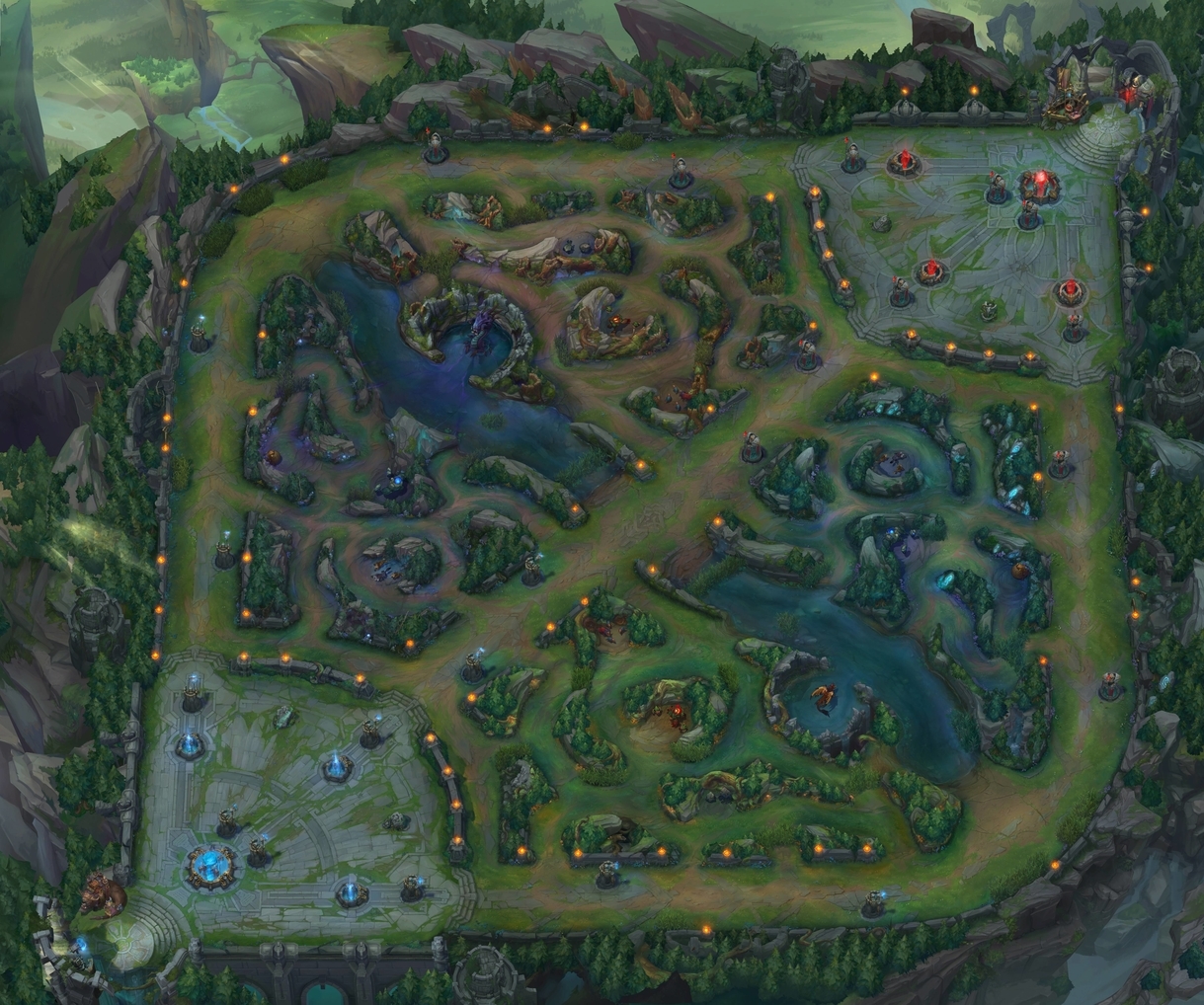 League of Legends map